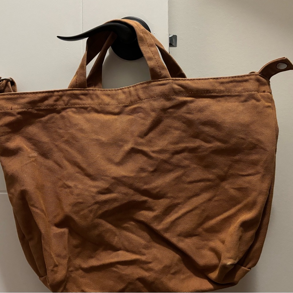 BAGGU Tan Canvas Tote
